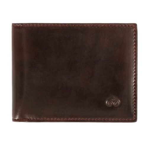 Carmina Slim Wallet Cordovan Burgundy