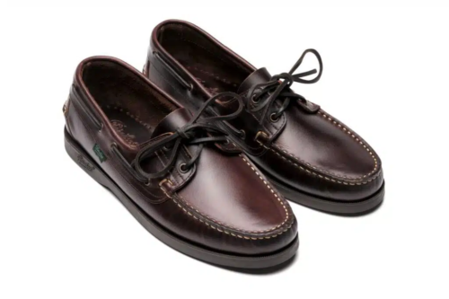 Alternative view of Paraboot Barth Marron Lisse America