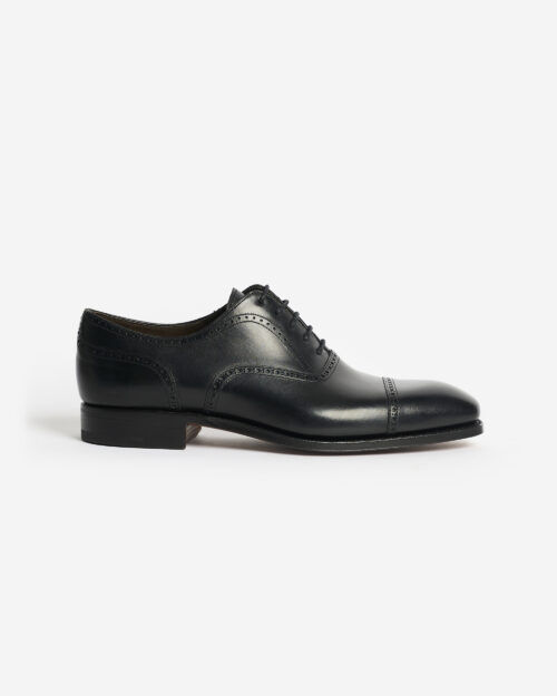 Alternative view of Carmina 80105 Quarter Brogue Oxford Black Calf
