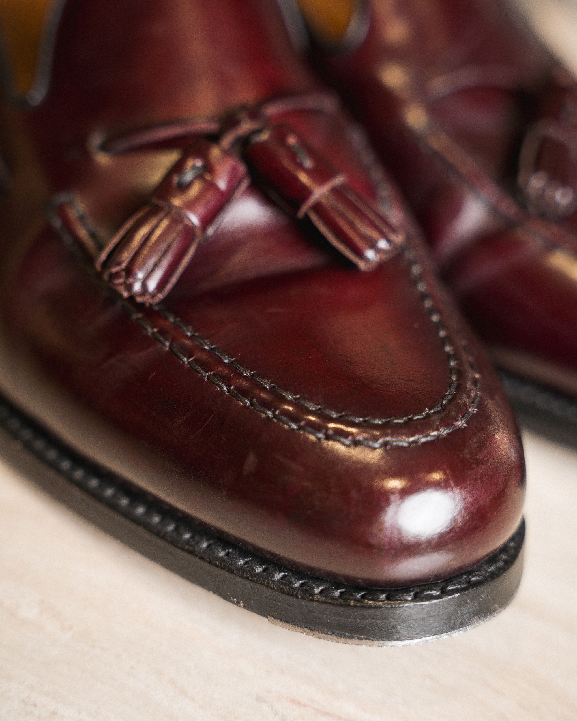 Berwick tassel loafer หนังรัวส์คอร์โดวาน