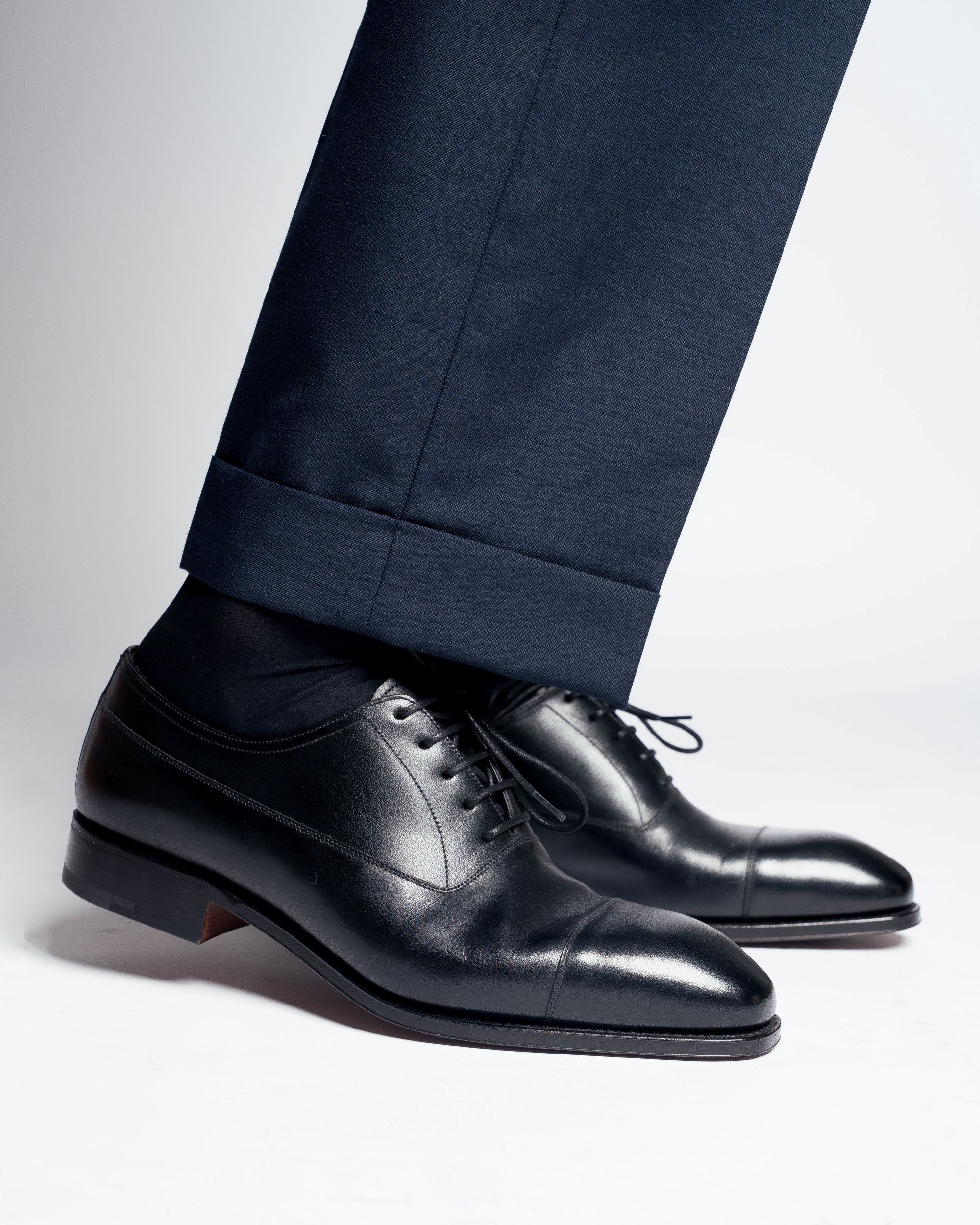 Carmina 10085 Balmoral Cap Toe Oxford มุมมองด้านข้าง