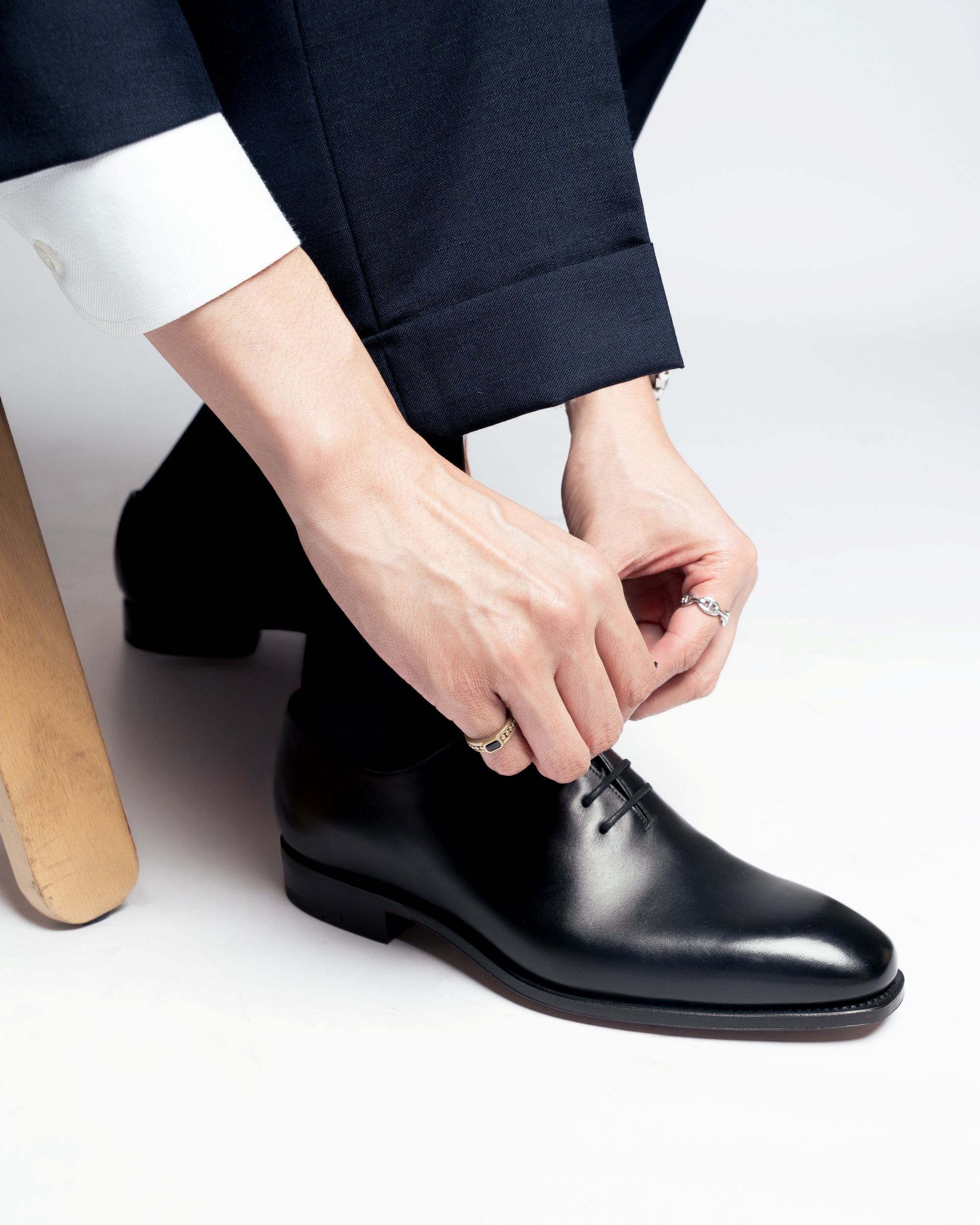 เจ้าบ่าวผูกเชือก Carmina 910 Wholecut Oxford