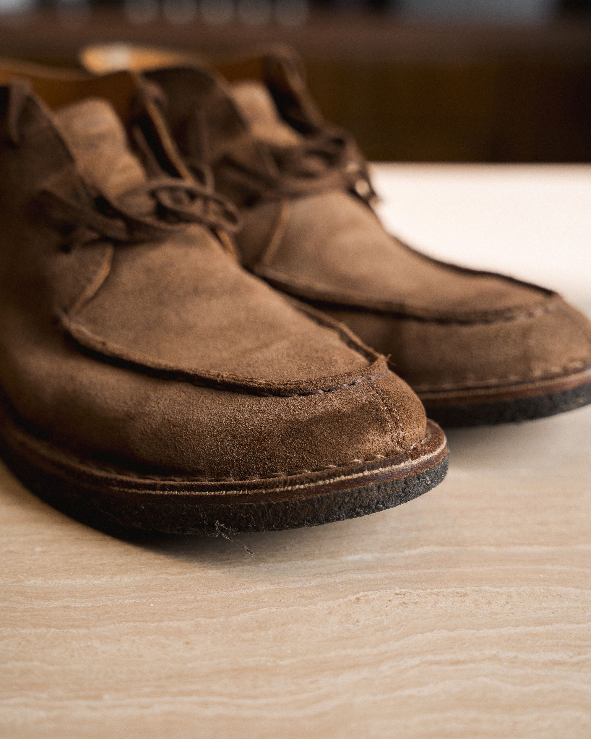 รองเท้าหนังกลับ suede chukka boots